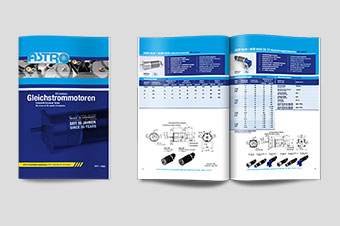Broschüre Gleichstrommotoren